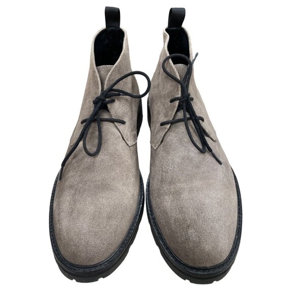 Calvin Klein Men Gray Suede Short Boots Size 11 SKU 1579 main image 2